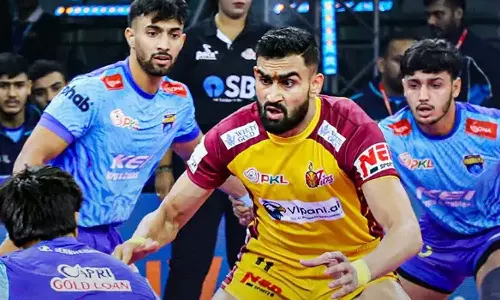 புரோ கபடி லீக்: டை பிரேக்கரில் தெலுகு டைட்டன்சை வீழ்த்தியது பெங்கால் வாரியர்ஸ்