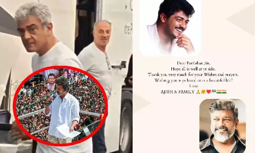 ஒழுக்கமிகு ரசிகர்கள்... விஜயை மீண்டும் சீண்டிய பார்த்திபன் - நன்றி தெரிவித்த அஜித்