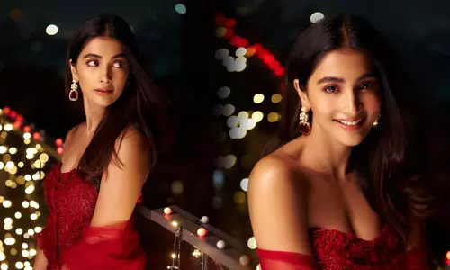 அழகிய உடையில் பூஜா ஹெக்டேவின் க்யூட் க்ளிக்ஸ்..!