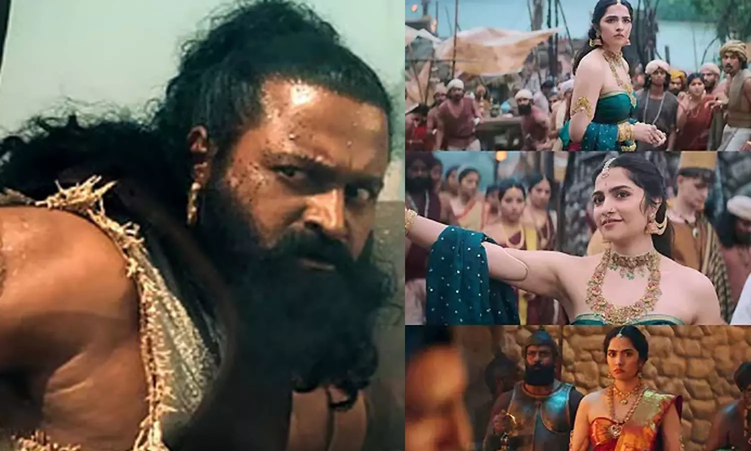 டிரெண்டிங்கில் முதலிடம் பிடித்த ரிஷப் ஷெட்டி, ருக்மிணி வசந்த்