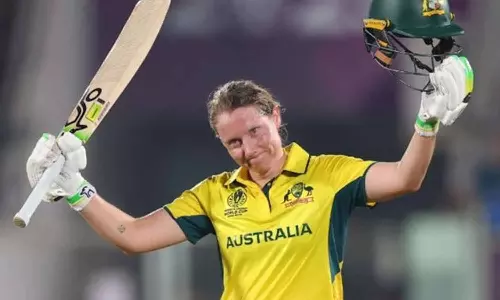 அதிவேக சதத்தில் 2-வது இடம்: ஆஸ்திரேலிய கேப்டன் அலிசா ஹீலி சாதனை