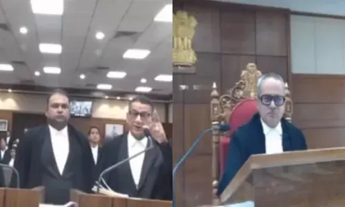 VIDEO: நீதிபதியை பகிரங்கமாக எச்சரித்த வழக்கறிஞர்.. பரபரப்பான உயர்நீதிமன்றம்