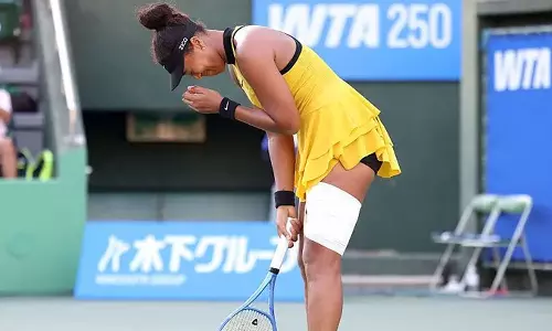 ஜப்பான் ஓபன் டென்னிஸ்: காலிறுதியில் காயத்தால் விலகிய நவோமி ஒசாகா
