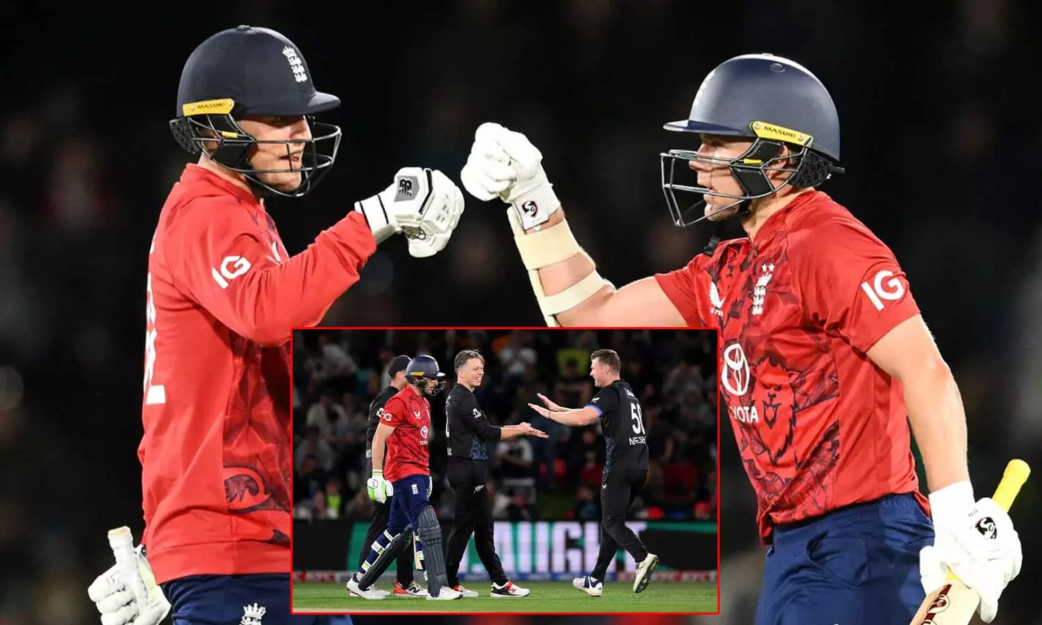 நியூசிலாந்துக்கு எதிரான முதல் டி20: இங்கிலாந்து 153 ரன்கள் எடுத்த நிலையில் கைவிடப்பட்ட போட்டி