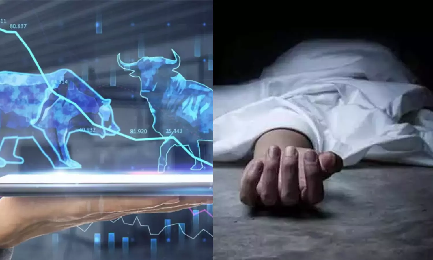 பங்கு சந்தை வர்த்தகத்தில் நஷ்டம்: 2 மகன்களை கழுத்தை நெரித்து கொன்று தொழிலதிபர் தற்கொலை