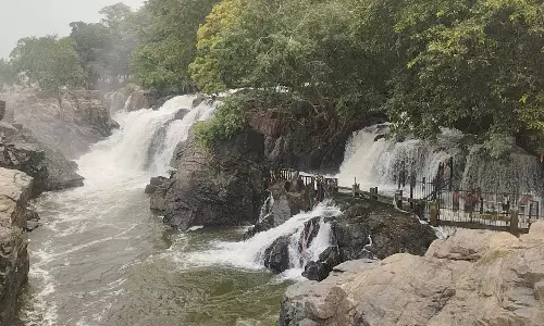 ஒகேனக்கல்லுக்கு நீர்வரத்து குறைந்தது
