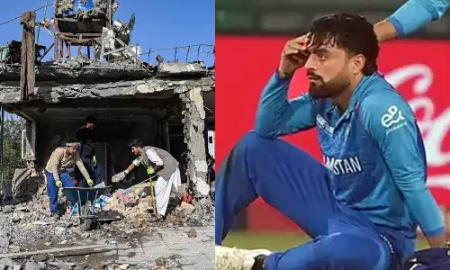 பொதுமக்கள் மீது தாக்குதல் நடத்துவது காட்டு மிராண்டித்தனமானது- பாகிஸ்தானை விமர்சித்த ரஷித்கான்