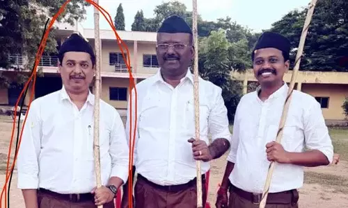 கர்நாடகா: RSS அணிவகுப்பில் கலந்துகொண்ட பஞ்சாயத்து வளர்ச்சி அலுவலர் சஸ்பெண்ட்