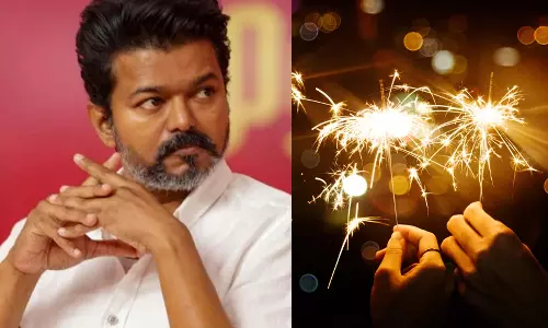 தீபாவளி கொண்டாட்டம் வேண்டாம்- தொண்டர்களுக்கு த.வெ.க. வேண்டுகோள்