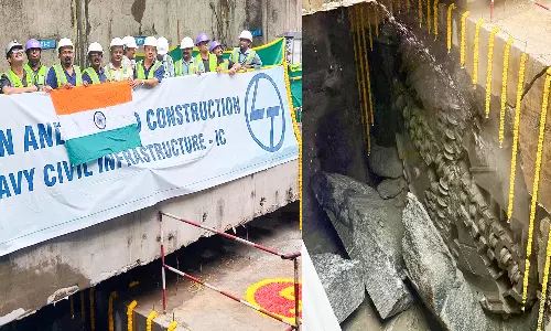 சென்னை மெட்ரோ ரெயில்: சுரங்கம் தோண்டும் பணியை நிறைவு செய்த வைகை