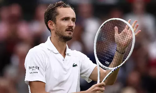 அல்மாட்டி ஓபன் டென்னிஸ்: இறுதிப்போட்டிக்கு முன்னேறினார் மெத்வதேவ்