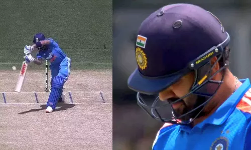 ரோகித் - கோலி சொதப்பல்: மழையால் தடைபட்ட IND Vs AUS முதல் ஒருநாள் போட்டி