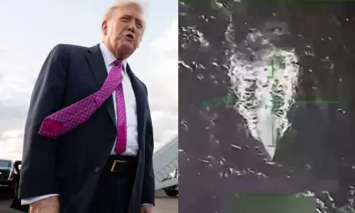 உயிர் தப்பிய 25,000 அமெரிக்க மக்கள்.. அதிரடி காட்டிய டிரம்ப்  - கரீபியன் கடலில் சம்பவம்! - வீடியோ