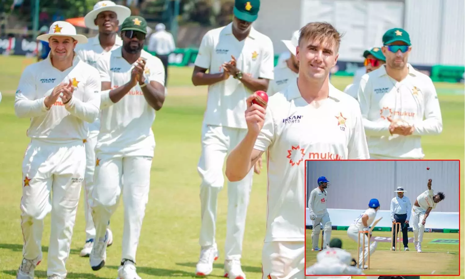 ஜிம்பாப்வேவுக்கு எதிரான டெஸ்ட்: முதல் இன்னிங்சில் 127-ல் சுருண்டது ஆப்கானிஸ்தான்