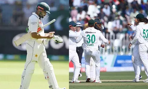 தென் ஆப்பிரிக்காவுக்கு எதிரான 2-வது டெஸ்ட்: முதல் நாள் முடிவில் 5 விக்கெட்டுகளை இழந்த பாகிஸ்தான்