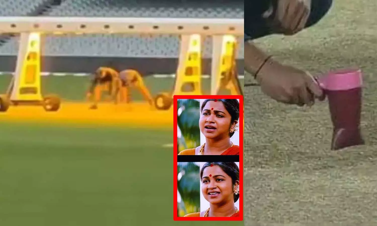 மைதானத்தை உலரவைக்க UV லைட் யூஸ் பண்ணும் ஆஸ்திரேலியா எங்க!... ஹேர் ட்ரையர் யூஸ் பண்ணும் இந்தியா எங்க!