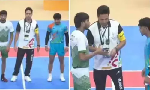 மீண்டும் சம்பவம் செய்த இந்தியா: கபடியிலும் பாகிஸ்தானுக்கு கைகுலுக்க மறுப்பு- வைரல் வீடியோ