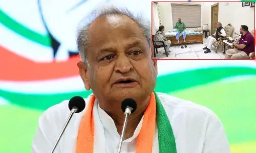 நட்புரீதியான போட்டியை முரண்பாடாக பார்க்கக் கூடாது: லாலு, தேஜஸ்வியை சந்தித்த பின் அசோக் கெலாட் பேச்சு