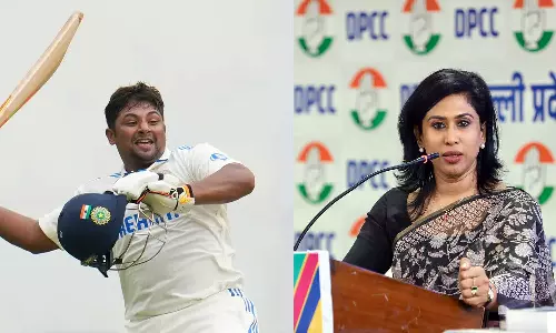 முஸ்லிம் என்பதால் சர்பராஸ் கானுக்கு இடமில்லை: காங்கிரஸ் பெண் தலைவர் குற்றச்சாட்டு