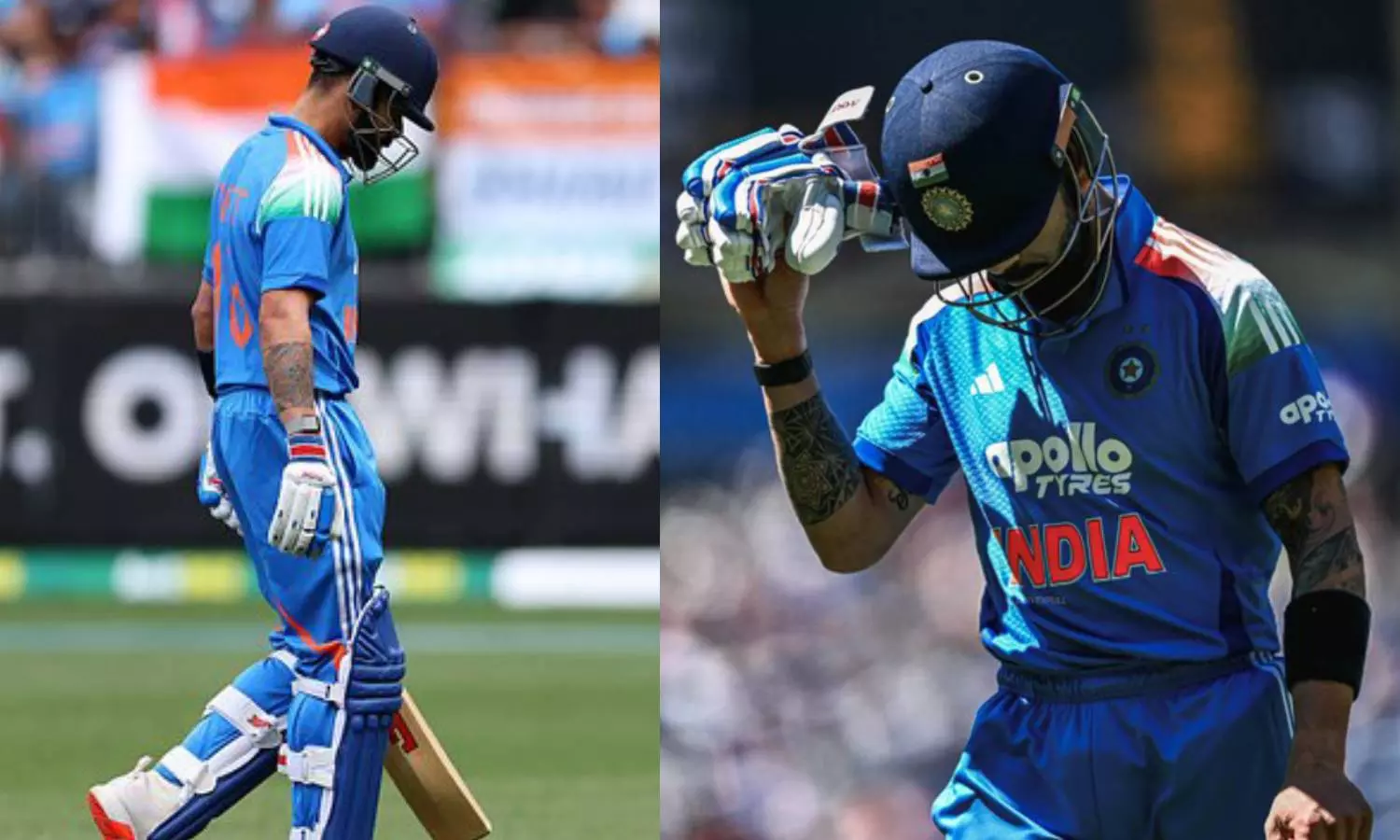 அவுட் ஆகி சோகத்துடன் வெளியேறிய போது ரசிகர்களுக்கு நன்றி தெரிவித்த கோலி- நெகிழ்ச்சி வீடியோ அவுட் ஆகி சோகத்துடன் வெளியேறிய போது ரசிகர்களுக்கு நன்றி தெரிவித்த கோலி- நெகிழ்ச்சி வீடியோ