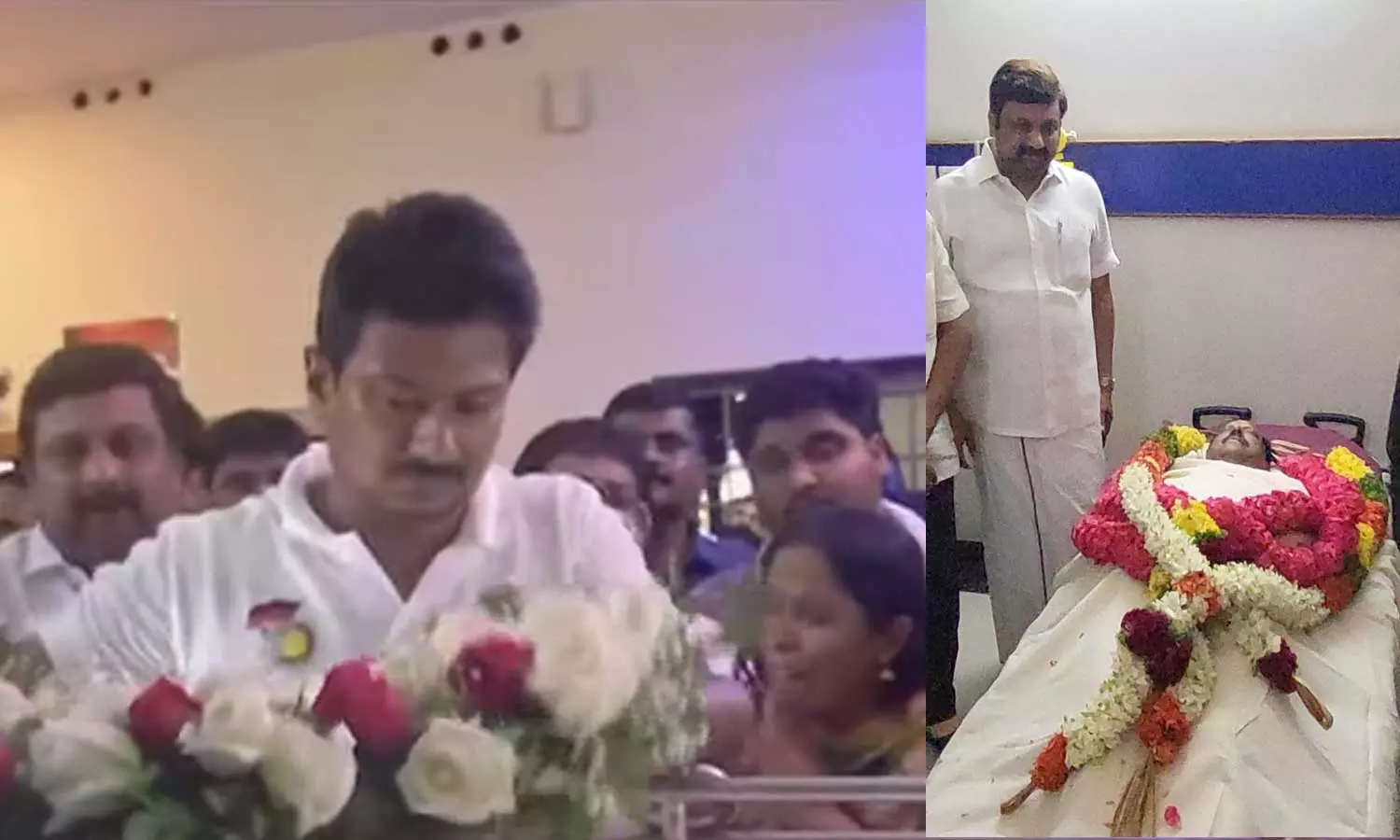 விமர்சனம் எழுந்த நிலையில் பழங்குடியின திமுக MLA உடலுக்கு துணை முதல்வர் உதயநிதி நேரில் அஞ்சலி விமர்சனம் எழுந்த நிலையில் பழங்குடியின திமுக MLA உடலுக்கு துணை முதல்வர் உதயநிதி நேரில் அஞ்சலி