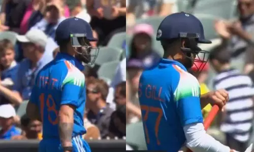 2-வது ஒருநாள் போட்டி: துவக்கத்திலேயே விக்கெட்டைஇழந்த கோலி- கில்