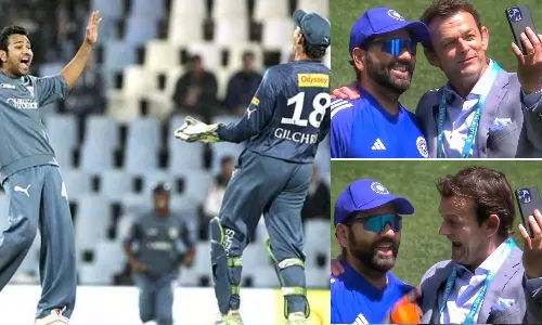 டெக்கான் சார்ஜர்ஸ் ரீயூனியன்.. ரோகித்தை kepke என அழைத்த கில்கிறிஸ்ட்- வைரல் வீடியோ