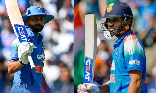 ரோகித்- ஷ்ரேயாஸ் அரை சதம்: ஆஸ்திரேலியாவுக்கு 265 ரன்கள் இலக்கு நிர்ணயித்த இந்தியா