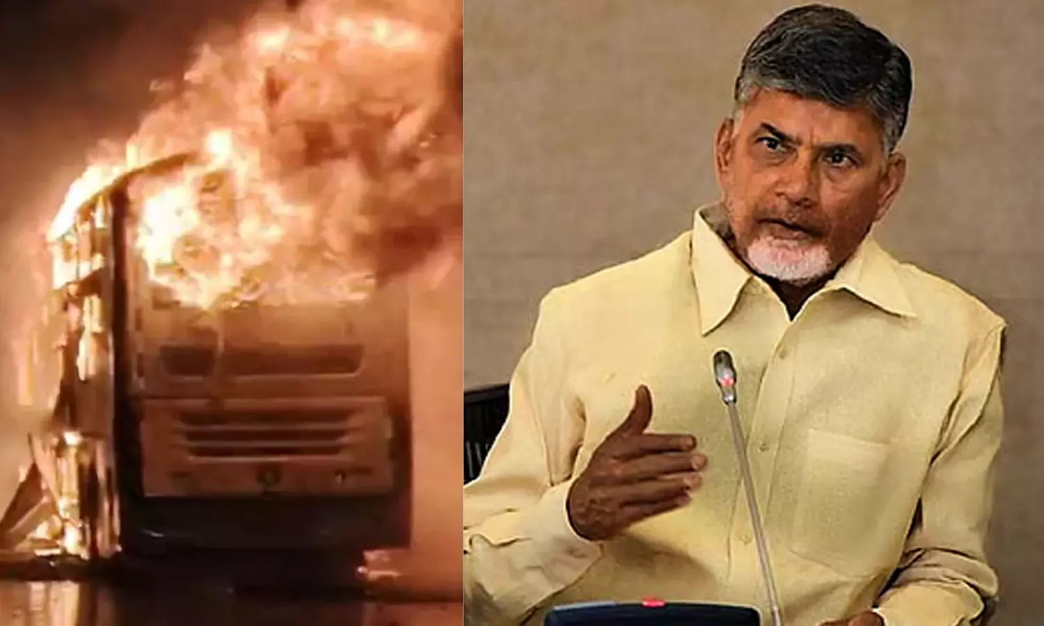 ஆம்னி பேருந்து தீ விபத்து- ஆந்திரா அரசு சார்பில் தலா ரூ.5 லட்சம் நிவாரணம் அறிவிப்பு