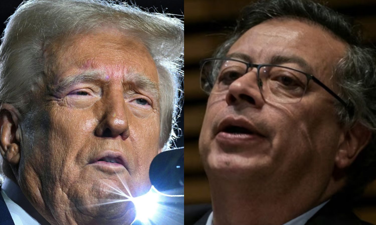 போதைப்பொருள் விவகாரத்தில் முற்றிய சண்டை..  கொலம்பியா அதிபர் மீது பொருளாதார தடை விதித்த டிரம்ப்