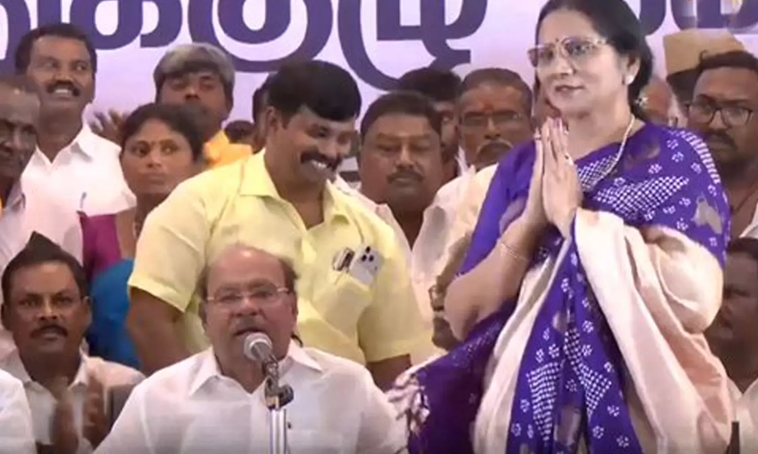 பாமகவின் வளர்ச்சிக்கு உறுதியாக பாடுபடுவேன்..!- ஸ்ரீகாந்தி