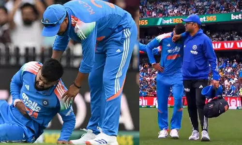 VIDEO: வேகமாக பின்னால் ஓடிச்சென்று அற்புதமான கேட்ச் பிடித்ததால் காயமடைந்து வெளியேறிய ஷ்ரேயஸ்