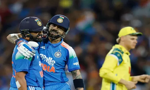 ரோகித் சதம், கோலி  அரைசதம்: கடைசி ஒருநாள் போட்டியில் இந்தியா ஆறுதல் வெற்றி