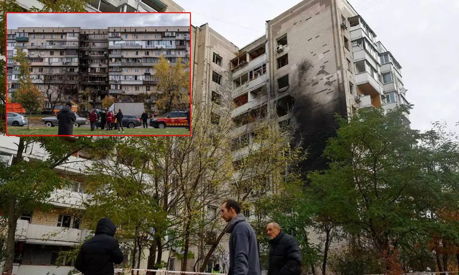 உக்ரைன் தலைநகரை குறிவைத்து ரஷியா டிரோன் தாக்குதல்: 3 பேர் பலி