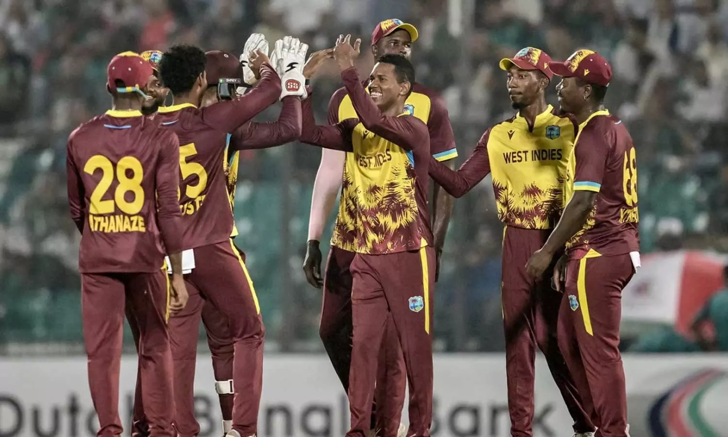 வங்கதேசத்திற்கு எதிரான முதல் டி20 போட்டியில் வெஸ்ட் இண்டீஸ் வெற்றி வங்கதேசத்திற்கு எதிரான முதல் டி20 போட்டியில் வெஸ்ட் இண்டீஸ் வெற்றி