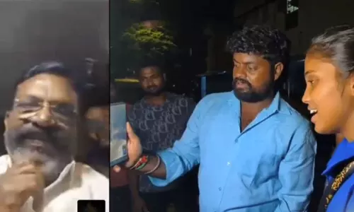 கபடி வீராங்கனை கார்த்திகாவிடம் வீடியோ காலில் பேசி வாழ்த்து தெரிவித்த திருமாவளவன்