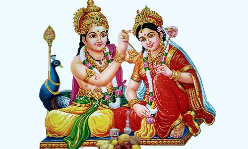 முருகன்-தெய்வானை திருக்கல்யாணம்