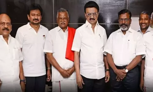 SIR பணி- திமுக கூட்டணிகளுடன் முதலமைச்சர் மு.க.ஸ்டாலின் ஆலோசனை
