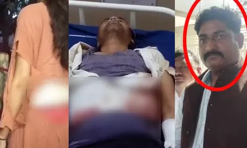 விவசாயி மீது ஜீப் ஏற்றி கொன்ற பாஜக தலைவர்.. தடுக்க வந்த மகள்களின் ஆடைகளை கிழித்து அட்டூழியம்