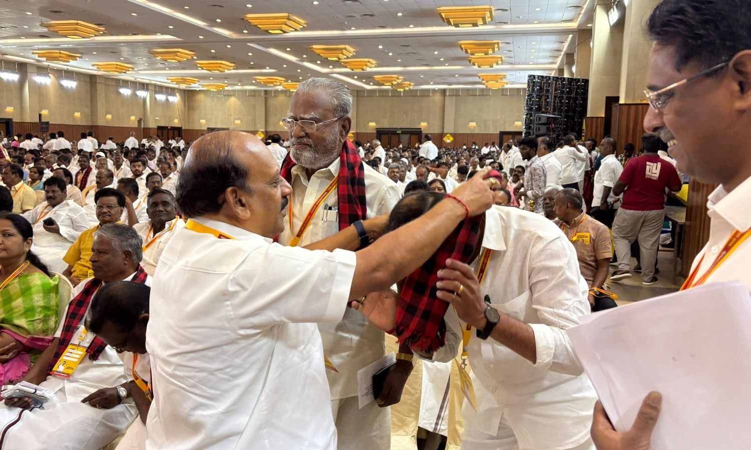 மாமல்லபுரம் பூஞ்சேரியில் முதலமைச்சர் மு.க.ஸ்டாலின் தலைமையில் தி.மு.க.வினருக்கு தேர்தல் பயிற்சி