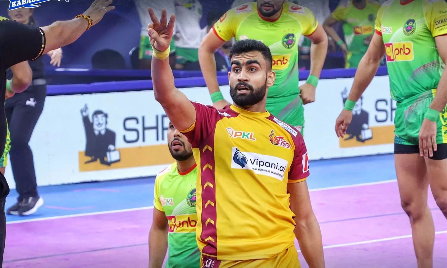 புரோ கபடி லீக்: 2வது தகுதிச்சுற்றுக்கு முன்னேறியது தெலுங்கு டைட்டன்ஸ்