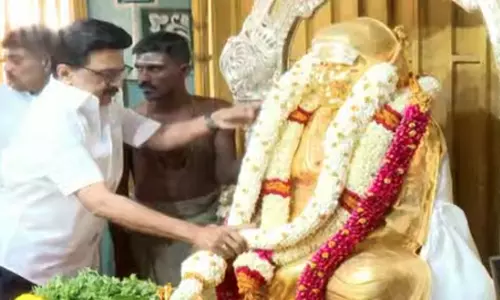 முத்துராமலிங்க தேவர் குருபூஜை விழா- தேவர் நினைவிடத்தில் முதலமைச்சர் மு.க.ஸ்டாலின் மரியாதை