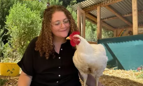 கோழிகள் மீது கொண்ட அன்பால் சிறை தண்டனை பெறும் நிலைக்கு ஆளான இளம்பெண்