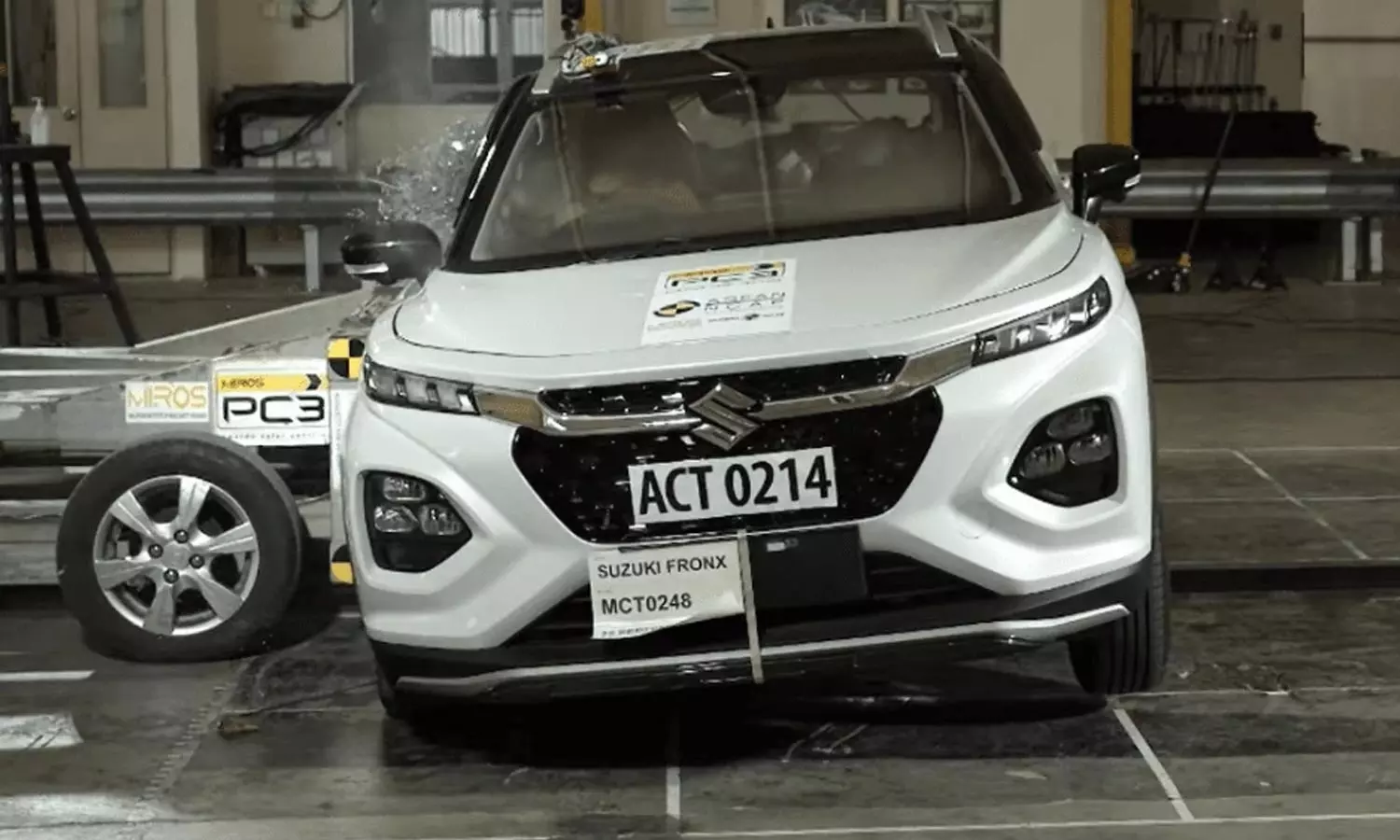 பாதுகாப்பு பரிசோதனையில் பட்டையை கிளப்பிய சுசுகி Fronx..! பாதுகாப்பு பரிசோதனையில் பட்டையை கிளப்பிய சுசுகி Fronx..!