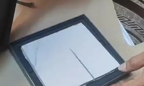 ஆன்லைனில் ரூ.1¾ லட்சத்திற்கு ஆர்டர் செய்த செல்போன்... என்ஜினீயருக்கு பேரதிர்ச்சியாக வந்த பளிங்கு கல்