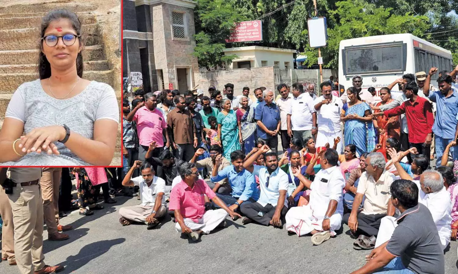 பட்டதாரி இளம்பெண் எரித்துக் கொலை- காதலன் மரணத்துக்கு காரணமானதாக கூறி கொல்லப்பட்டதாக பரபரப்பு பட்டதாரி இளம்பெண் எரித்துக் கொலை- காதலன் மரணத்துக்கு காரணமானதாக கூறி கொல்லப்பட்டதாக பரபரப்பு