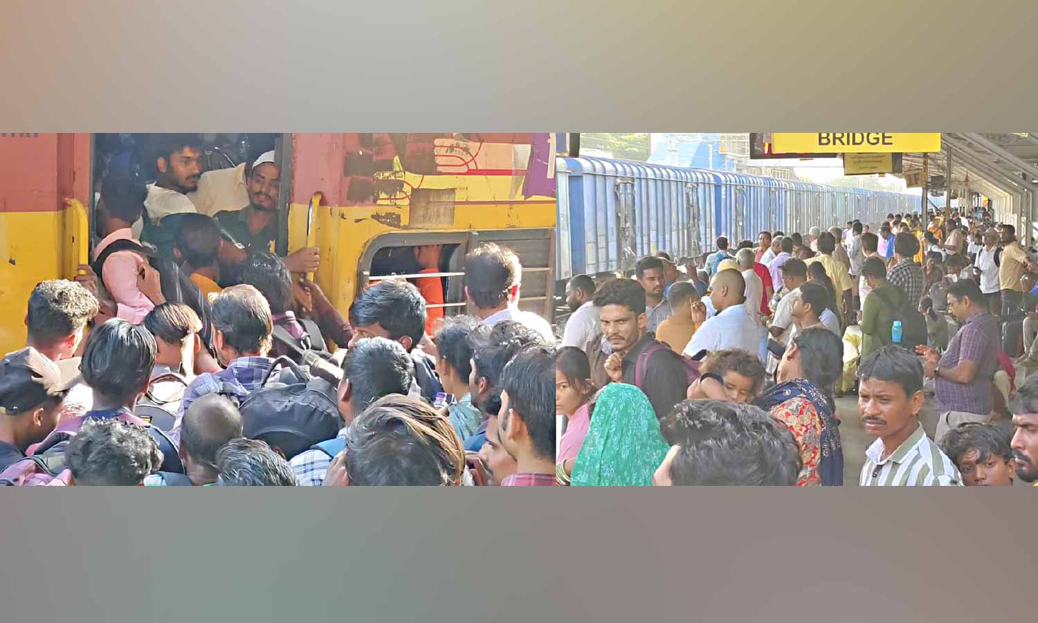 சட்டமன்ற தேர்தலில் வாக்களிக்க திருப்பூரில் இருந்து படையெடுத்து செல்லும் பீகார் தொழிலாளர்கள்