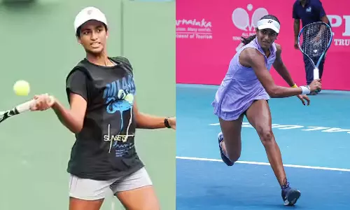 சென்னை ஓபன் மகளிர் டென்னிஸ்: இந்தியாவின் ரியா பாட்டியா-ருதுஜா ஜோடி அரைஇறுதிக்கு முன்னேற்றம்