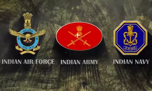 முப்படைகளும் சேர்ந்து நடத்தும் திரிசூல் ராணுவப் பயிற்சி காட்சிகளை வெளியிட்ட இந்திய ராணுவம்