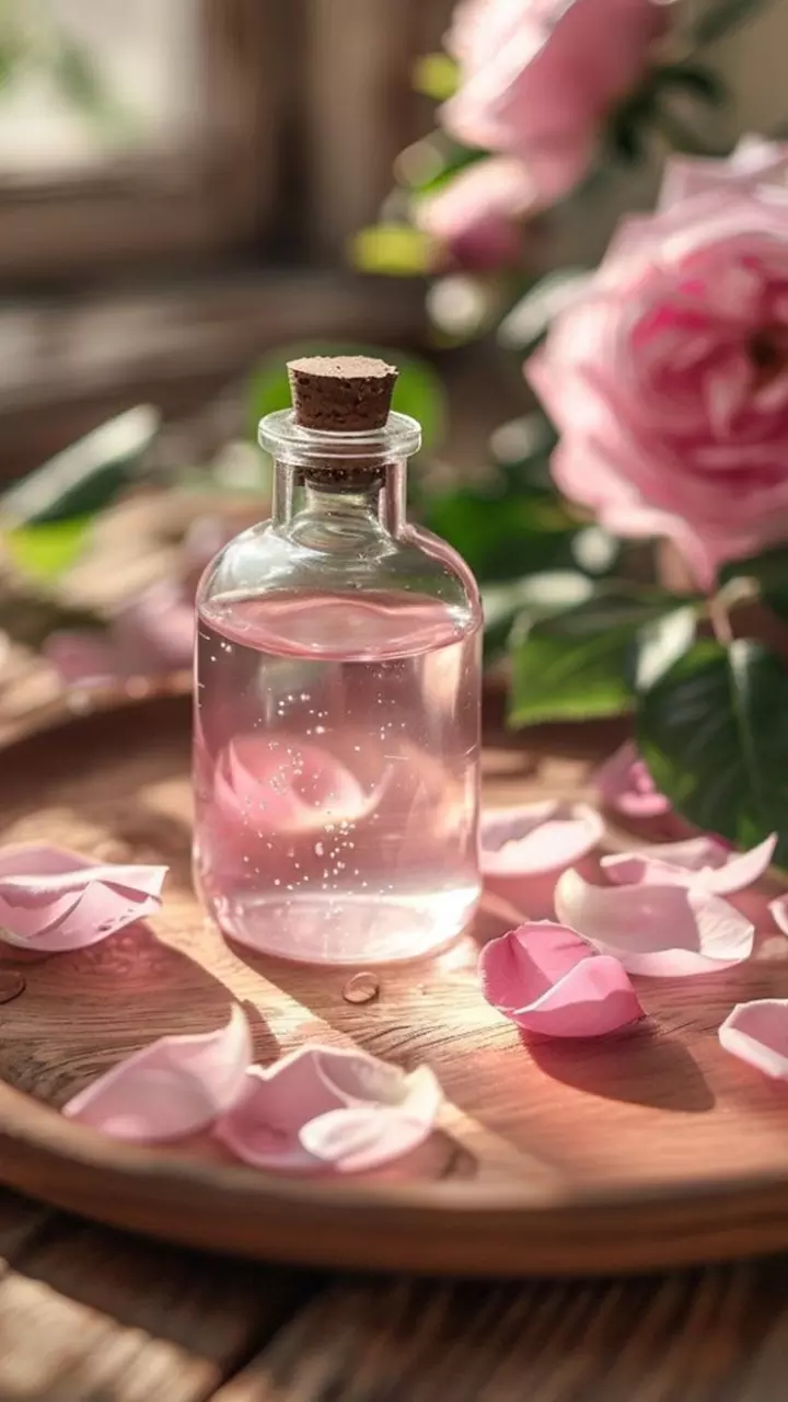 ரோஸ் வாட்டரை முகத்திற்கு மட்டுமல்ல தலைமுடிக்கும் பயன்படுத்தலாம்!